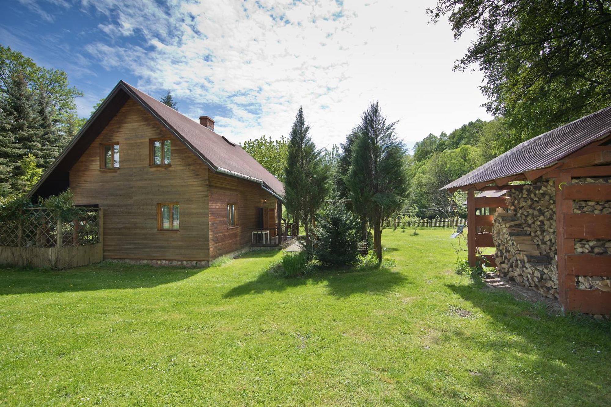 Chata Za Wsia Ladek-Zdroj Bagian luar foto